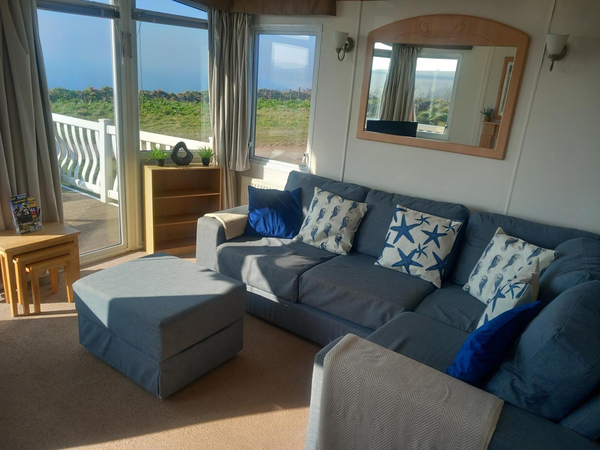 Bay View - Fantastic Views Of Whitsand Bay توربوينت المظهر الخارجي الصورة